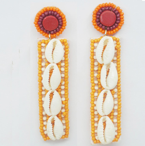 2025 Trending Designer Beaded Stud <b>Post</b> Handmade Gold Plated High Quality for Anniversary Embroidery Colourful BY MULTI CRAFT - Product Image 2
