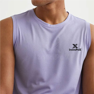 Débardeur Homme Col Rond 100% Coton Couleur Unie Respirant Séchage Rapide Couleurs Personnalisables pour la Salle de Sport, la Maison et les Activités de Plein Air - Product Image 5