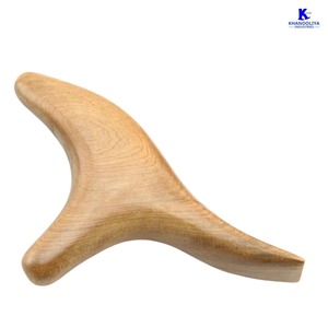 Herramienta de masaje de acupresión K Star Wooden Gua Sha Jimmy para terapia corporal y facial, masajeadores para aliviar el dolor y la reflexología - Product Image 2