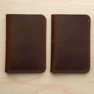 Custom Leather Passport Holder RFID Blocking Travel Wallet Multiple <b>Card</b> Compartments Personalized Logo for sale in low price - Product Image 5