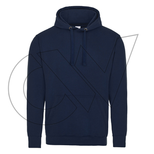 Sweat-shirt à capuche bordeaux pour homme, 450 GSM, haute qualité, coupe classique, mélange polyester/coton, molleton anti-plis, respirant - Product Image 3