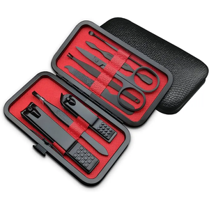 Professional New High Quality Luxurious Lightweight Manicure Pedicure Kit Travel Case Stainless Steel <b>Nail</b> Care <b>Tools</b> 5 1 Infant - Product Image 2