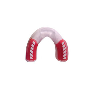 Protector Bucal de Silicona Personalizado, Color Rojo y Blanco, Protección Deportiva, Protector Dental para Atletas - Product Image 4