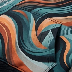 Sweat-shirts à sublimation pour hommes, imprimés sur toute la surface, à capuche, en tissu léger, vêtements décontractés élégants et urbains - Product Image 4