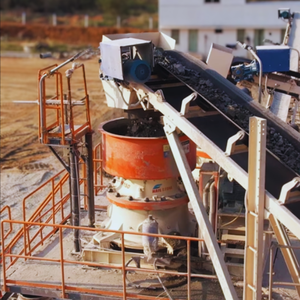 เครื่องบดกรวยอุตสาหกรรมแบบ HF พร้อมระบบปรับ CSS ด้วยระบบไฮดรอลิกและแรงบดสูง 100-500 ตันต่อชั่วโมง |   ลูกเห็บ |   ผลิตในอินเดีย - Product Image 4