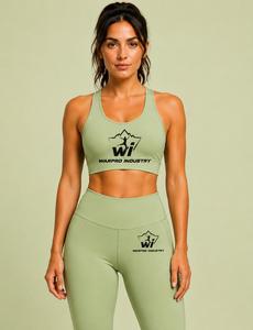 Nuevas llegadas: Sujetador deportivo para mujer de secado rápido, al por mayor, ecológico, ajustable, de alta calidad, de algodón/poliéster. - Product Image 3