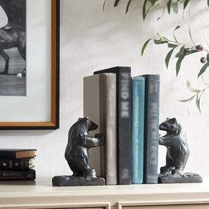 Sujetalibros Decorativos Tradicionales de Metal para Estantes, que Realzan el Diseño Interior con un Accesorio Artístico y Funcional - Product Image 4