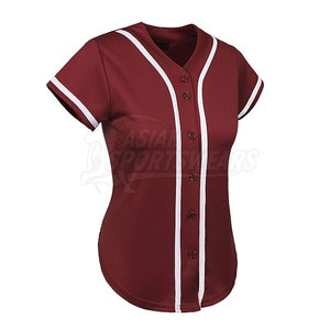 Camiseta de Softbol Cómoda para Usar Todo el Día con Tela Antibacteriana para Uniformes de Clubes Deportivos Profesionales - Product Image 2