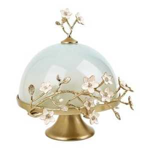 Premium Metal <b>Cake</b> <b>Stand</b> <b>Rotating</b> Tiered Dessert Display Cupcake Holder Elegant Wedding Birthday Party Serving Tray - Product Image 2