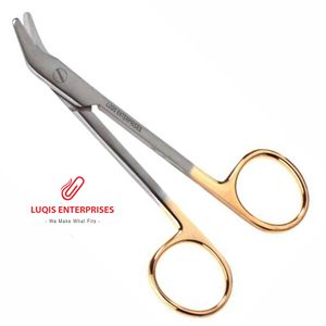 Suture Wire Scissors <b>Angled</b> Serrated Tungsten Carbide Surgical Instrument Precision <b>Cutting</b> <b>Tool</b> Reusable Medical Equipment - Product Image 4