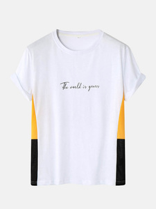 Ensemble d'été pour homme : T-shirt et short respirants en polyester blanc avec impression numérique personnalisée - Product Image 3