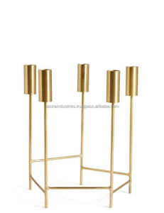 2025 bougeoir en fil de fer antique triangulaire exportateur en gros personnalisé nouveau design bougeoir en métal fournisseur supérieur - Product Image 4