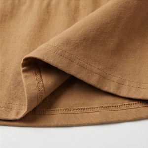 Jupe courte élastique à taille élastique pour femmes, couleur unie, décontractée, en coton et fibre de bambou, confortable, à porter toute l'année - Product Image 6
