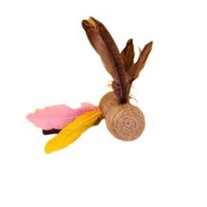 Jouet pour animaux de compagnie en corde de chanvre pour les soins dentaires, le soulagement du stress et les jeux quotidiens - Product Image 2
