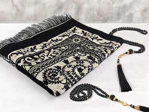 Alfombras de Oración Personalizadas OEM, Alfombras Islámicas Resistentes para el Hogar, Alfombras Musulmanas para Interiores, Alfombras Transpirables al por Mayor con Logotipo Personalizado - Product Image 5