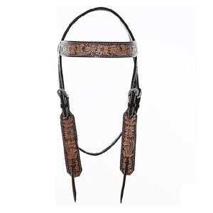 Luxury Handcrafted Colorful Rope Leather Horse Headstall Bridle Set with Western <b>Equestrian</b> Style Customizable Size Packaged - Product Image 1