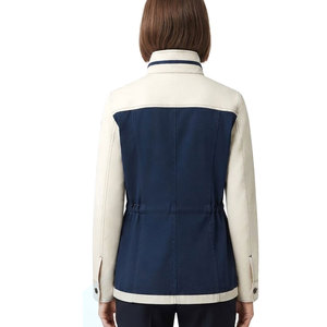 Popular <b>Women</b> <b>Utility</b> <b>Jacket</b> Full Zip Front Handy Pocket Design Lightweight <b>Jacket</b> For Work Travel And Casual Dressing - Product Image 2