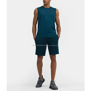 Débardeur de qualité supérieure pour homme, vêtements de sport sur mesure, taille en gros, OEM, sans manches, design de col pour l'entraînement - Product Image 3
