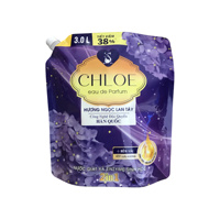 Pochette Doypack refermable personnalisée en PE pour détergent liquide, jus et boissons
