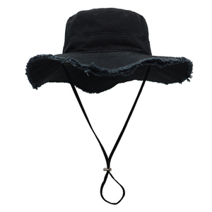 Sombrero de Pescador Ajustable de Algodón con Serigrafía Personalizada, Gorra Casual Unisex para Verano, Protección Solar, Venta al Por Mayor OEM - Product Image 3