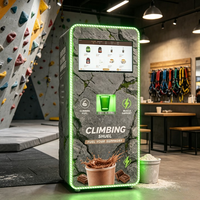 Système de distribution automatique de boissons protéinées de qualité supérieure avec 7 conteneurs et mélange rapide pour les centres sportifs