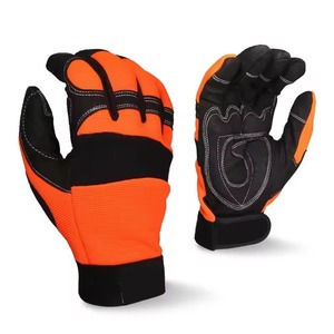 Gants de sécurité mécaniques en nitrile de qualité supérieure, résistants aux chocs, avec manchette de sécurité, anti-coupure, antidérapants, imperméables à l'huile et à l'eau - Product Image 1