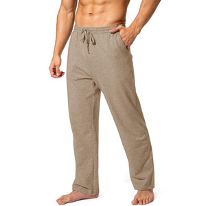 Pantalon homme en molleton 100% coton de qualité supérieure, épais, idéal pour l'hiver, design personnalisé, toutes les couleurs, étiquette logo. - Product Image 1