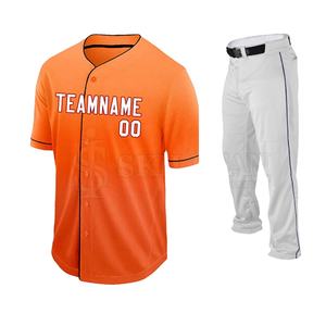 Uniformes de Béisbol Personalizados Recién Llegados a Precios Competitivos, Diseño Único, Conjuntos Transpirables, Marca Privada, Poliéster/Algodón de Alta Calidad - Product Image 1