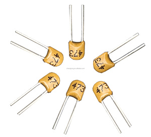 ตัวเก็บประจุเซรามิกหลายชั้น MLCC 50V 101P แบบมีขาเรเดียล - Product Image 1