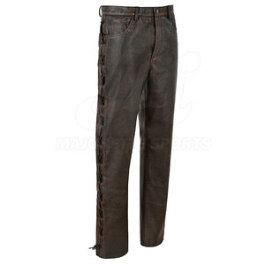 Pantalones de Cuero Clásicos para Hombre, Más Vendidos, con Estilo, Material Duradero, Ajuste Cómodo, en Oferta - Product Image 3