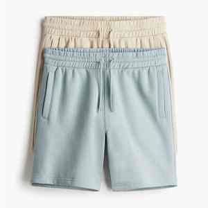 Pantalones Cortos Deportivos Personalizados con Cordón Largo, 340g, Felpa Francesa Gruesa, de Algodón, para Entrenamiento, Gimnasio, Correr, para Hombre - Product Image 4