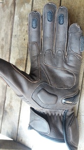 Gants de moto en cuir véritable de qualité supérieure, couleur marron, nouveau design, vente en gros, Allemagne, Keven Impex KI-004, antidérapants - Product Image 2