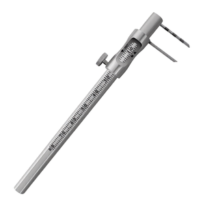 Calibrador deslizante Krekeler de 5″ recto de 0–80 mm – Instrumento de medición dental de precisión - Product Image 2