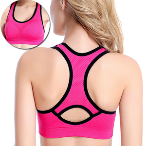 Women Athletic Seamless Sports <b>Bra</b> Comfortable <b>Stretch</b> Fabric Support Activewear Running Fitness Gym Training Wear Top - Product Image 3
