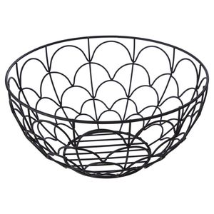 Metal Wire Bowl For Dining Table Centerpiece Fruit Holder Decorative <b>Storage</b> Basket For Modern Homes - Product Image 3