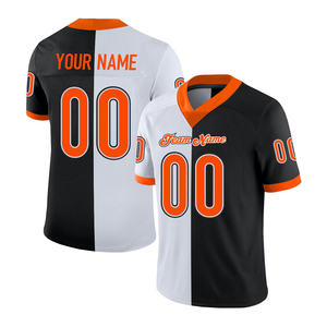 Camisetas de Fútbol Americano Personalizadas con Estilo Moderno, Detalles de Costura y Material de Secado Rápido, Manga Corta, para Fanáticos del Verano - Product Image 1