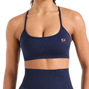 Soutien-gorge de sport sans couture pour femme, respirant et extensible, idéal pour la gym, le fitness, la course, le yoga et l'entraînement - Product Image 1