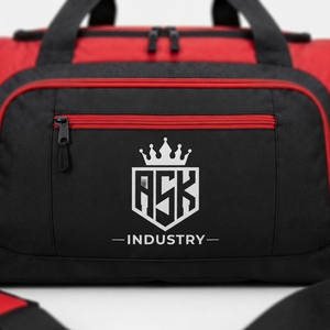 Bolsa de lona personalizada para equipo con tela premium, compartimentos grandes, logotipos personalizados, colores, asas resistentes y correas ajustables para el hombro. - Product Image 5