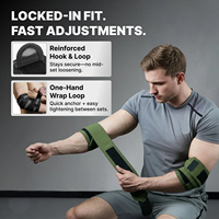 Sangles de soutien pour coudes Powerlift avec logo personnalisé, respirantes, réglables, en néoprène, genouillères de fitness, protection compétitive