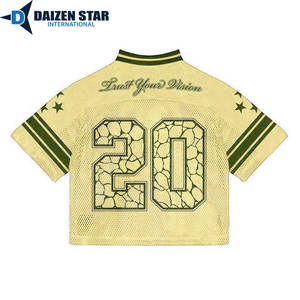 Custom Team & Player Name Mesh Jersey 100% Polyester Breathable Quick Dry Anti-Bacterial Anti-UV Short Sleeves All Seasons - Product Image 4