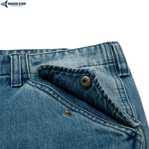 Men's Casual Light Wash Denim Mid Waist Embroidered Breathable Eco-Friendly <b>Zippers</b> Button Streetwear <b>Shorts</b> Summer Spring - Product Image 6