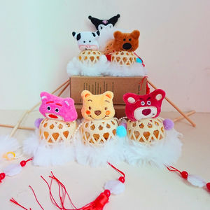 Lanterne animale Matériau léger en bambou Idéal pour la décoration de jardin extérieur Fabriqué à la main au Vietnam avec détails - Product Image 4