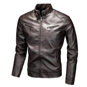 Chaqueta de Cuero Genuino Negra para Hombre, Diseño Moderno, Corte Ajustado, Estilo 2026 - Product Image 6