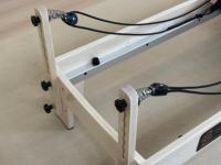 Lit de Pilates multifonctionnel réglable et télescopique en bois d'érable de haute qualité pour studio commercial