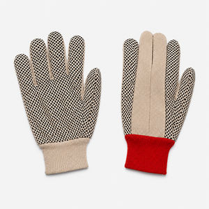 High Quality <b>PVC</b> Dotted <b>Gloves</b> Featuring Flexible Construction Comfortable Fit And Enhanced Grip For Material Handling Packing - Product Image 5