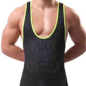 Combinaison de lutte de haute qualité fabriquée au Pakistan, combinaison de lutte à marque privée pour la vente en ligne - Product Image 4