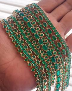 Turquoise Multi Layer Beaded <b>Bracelet</b> Set Gold Plated Stretch Bangles Unisex <b>Boho</b> Jewelry for Wedding Party Gift - Product Image 2