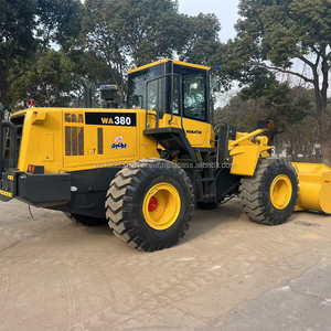 Excavadora de carga frontal Komatsu WA380 usada, motor Original en buenas condiciones, capacidad de 16 toneladas, bomba de componente de núcleo de bajo precio incluida - Product Image 3