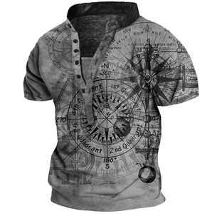 เสื้อยืดคอกลมแขนสั้นทรงปกติสำหรับผู้ชาย ผ้าฝ้าย 100% ลายเรียบ ไม่เป็นขุย แห้งเร็ว สวมใส่สบาย รับผลิตตามสั่ง MOQ ต่ำ - Product Image 1