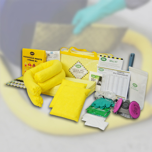 45L Portable Chemical Spill Kit with Soft Carry Bag Acid <b>Alkali</b> Spill Control Absorbent Kit for Factory Warehouse and Laboratory - Product Image 1